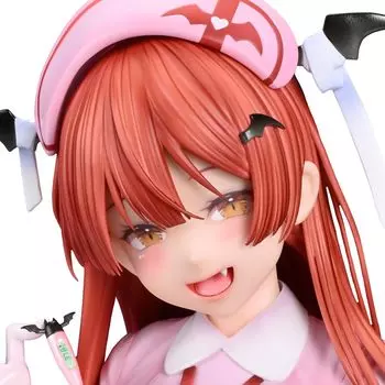 Мейбелл Речерри Вампир Медсестра Мария проиллюстрирована масштабной готовой фигуркой из ПВХ, окрашенной в красный цвет:симашима 1/5