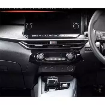 MEKOMEKO Nissan Note E13 Air Conditioner Vent Cover Air Conditioner Dial Cover Air Conditioner Vent Frame Console Cover Rim Air Conditioner Panel Carn