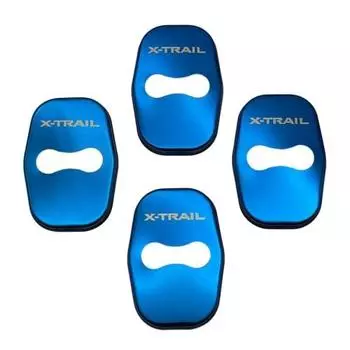 MEKOMEKO Nissan X-TRAIL Новая модель X-TRAIL 4-го поколения T33 Крышка фиксатора дверного замка Покрытие Аксессуар Детали интерьера Нержавеющая сталь 4 шт Июль