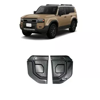 MEKOMEKO toyota new model land cruiser 250 series only side door side marker trim accessories garnish Exterior parts Made of ABS resin 2PCS LAND