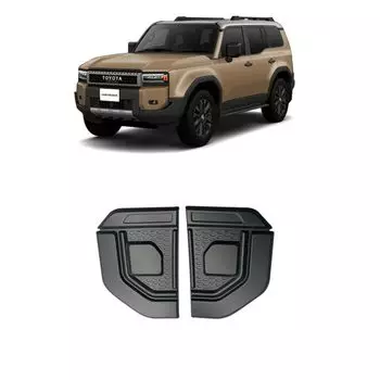 MEKOMEKO toyota new model land cruiser 250 series only side door side marker trim accessories garnish Exterior parts Made of ABS resin 2PCS LAND