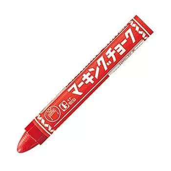 Мел для маркировки Teranishi Chemical Industry красный 10 шт. (Оптовая закупка) B-CMK-T2 [комплект x10] красный