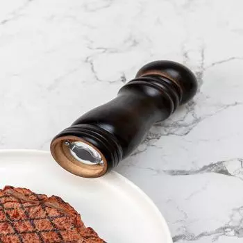 Мельница для черного перца Dutch Wood Ручная перемолка перца Бутылка для приправы Креативная перечница Мельница для перца чёрный