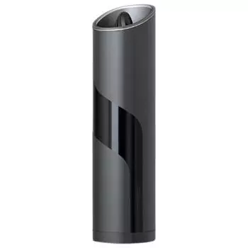 Мельница для перца, электрическая, регулируемая, грубая, светодиодная подсветка, работа одной рукой, автоматическая мельница для перца с гравитационным датчиком чёрный