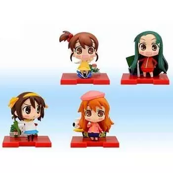 Melancholy Vision сетевая система уровня cute Vol.2 все четыре набора SEGA Haruhi Suzumiya (японский импорт)