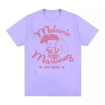 Melanie Martinez Portals, милые футболки с героями мультфильмов, мужские и женские эстетичные модные футболки с короткими рукавами, одежда, хлопковая футболка большого размера S чёрный