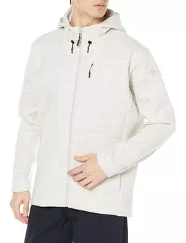 Меланжевый свитер с капюшоном для отдыха, выхода, упражнений, движения, WHMK XA [DESCENTE]