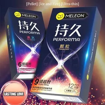 MELEON 12 шт. 52 мм презервативы секс-игрушки для взрослых мужчин отсроченная эякуляция пенис рукава ультратонкие резиновые презервативы секс-товары 12pcs/Box