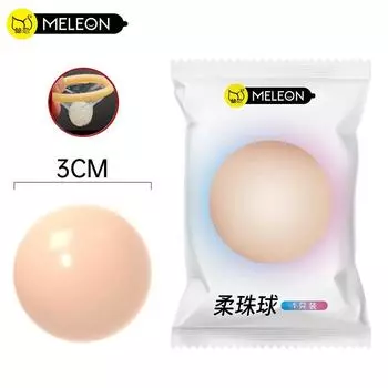 MELEON Эротические игрушки для взрослых Массаж головки пениса Презерватив Увеличение члена Длинный секс-шоп Дилдо Силикагель Мяч Силиконовый секс для пар Вагина 1pcs