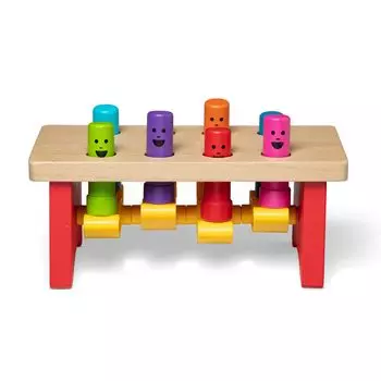 Melissa Doug Deluxe Pounding Bench 2 года и (Мелисса и Дуг) ~
