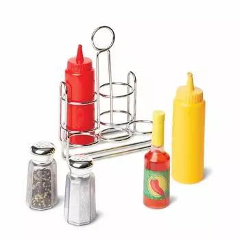 Melissa Doug Play House Kitchen Set Набор приправ, игрушка для еды, подлинная 9358 и