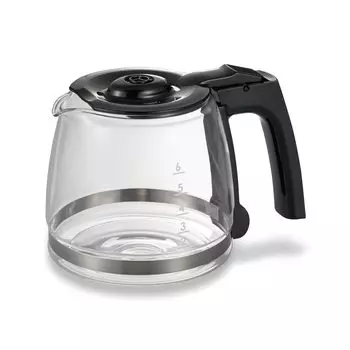 Melitta Aroma Fresh 6 стаканов стеклянный чайник черный (продано отдельно) КП-622 чёрный