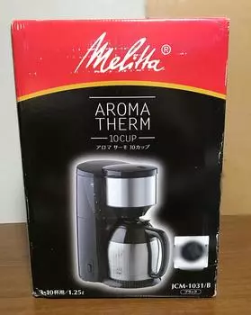 Melitta Aroma Thermo 10 чашек [от 3 до 10 чашек, совместимы с фильтровальной бумагой 1 x 4] JCM-1031