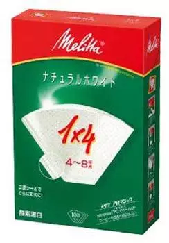 Melitta Filter Paper Natural White PA (for 4-8 cups) 14G 14G N.W