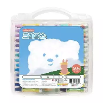 Мелки Artmore, 1 шт., 60 цветов, корейские игрушки.