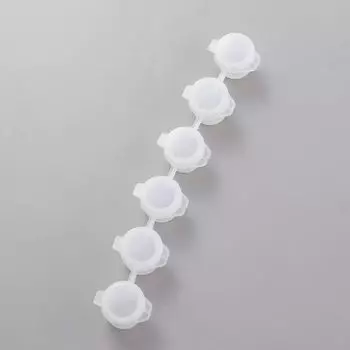 Мелкие предметы Детский сад Поделки Герметичные контейнеры Пигментные банки Палитра Коробка с краской Игрушки для рисования Статья Инструменты для рисования пигментов белый