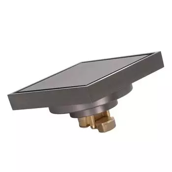 Мелкий слив для воды из меди и нержавеющей стали без запаха, устойчивый к насекомым, быстрый слив для ванной комнаты