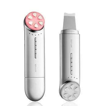 MELLIFE Total Facial Plus аппарат для очистки пор EMS RF LED ультразвуковая вибрация [ионофорез лица]