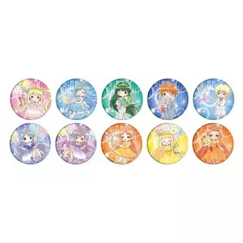 Мелодия русалки Пичи Пичи Питч 01 Праздничное искусство Голограмма Банка Значок Коробка из 10 шт.. [Графическая иллюстрация] [65 мм]