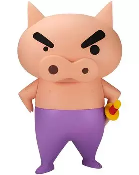 Мелок Большой SOFVIMATES Buri Buri Zaemon Фигурка 1 тип в общей сложности Shin-chan