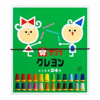 Мелок Sakura Craypas 24 цвета LY24R