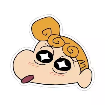Мелок Shin-chan, акриловый ток с персонажем Shin-chan, Jjang-a, 1 штука