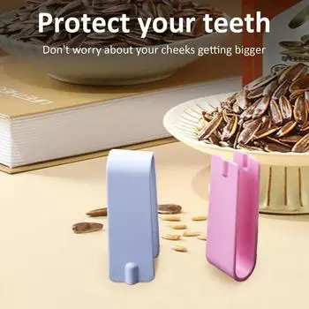 Melon Seed Peeler Machine Sunflower Seeds Peeler Seed Artifact Opener Kitchen Household Tool Seed Shelling Clip Nutcracker синий