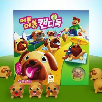 Melong Melong Candy Dog Happy Baobab Настольная игра, популярная корейская обучающая игра