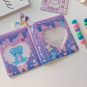 Melting Bear Collect Book Call Book Poca Book Deokjil Poca Альбом 2-этапный Polaroid Альбом