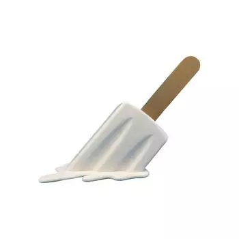 Melting Popsicle Fridge Stickers , Novelty Fridge Stickers , Fridge Decorations One Size бежевый