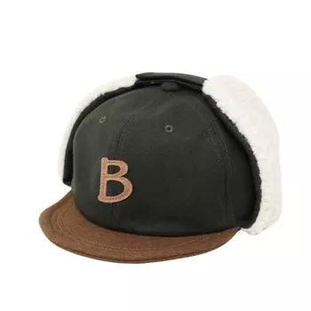 Melton Boa B Umpire Flap Flight Pilot Boa Wool Eararmuffs with Cold Unisex [Fabulous] Кепка, Кепка, Кепка, Eararmuffs, Fluffy, Fluffy, Ears, Hat, Осень/Зима,