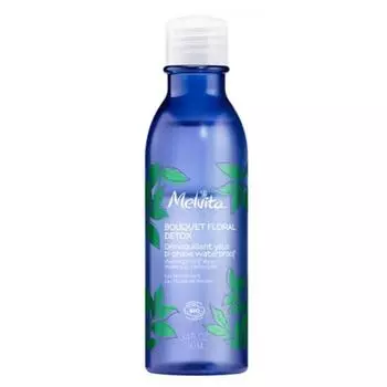 Melvita-FLORAL DETOX BOUQUET - Organic Waterproof Bi-Phase Eye Makeup Remover 100ml, 1 piece