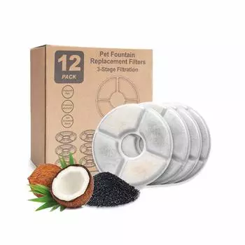 Melzoon Automatic Waterer Individually Cat Waterer Pet Automatic Circulating For Drinking Waterer Filter, Wrapped, Filter, Waterer, Waterer, Dogs,