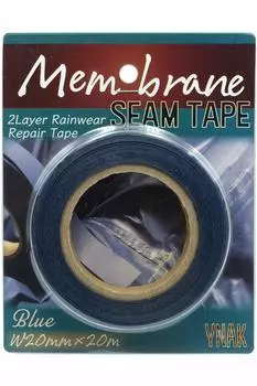 Мембранная лента YNAK для ремонта швов, защита от дождя, палатка не подходит для 2 слоев, ремонт швов, водонепроницаемость, меры по техническому обслуживанию, ширина 20 мм x 20 м, черная