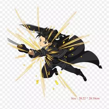 Мембранное крылатое насекомое Кирито Асуна Нашивки для одежды Аппликации Наклейки на одежду Термочувствительная индивидуальная нашивка