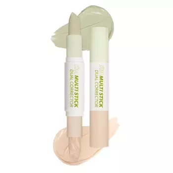 meme официальный корейский косметический Control Color Concealer Stick Makeup Base Uneven Color Correction Pink Lavender Green Base Multi Stick Dual Corrector