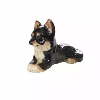 Мемориал, который питомец, домашний питомец Шигараки, склеп, милый чихуахуа, черные товары, детское украшение, посуда, украшение, мемориал, порода собак/кошек, (Гладкий загар)