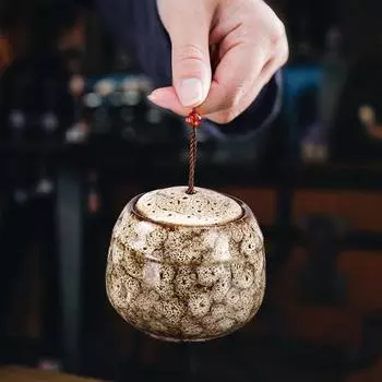 Мемориальная урна для праха домашних животных, фарфоровая банка для хранения праха домашних животных, 2,36 дюйма, держатель для почвы, печать зелёный