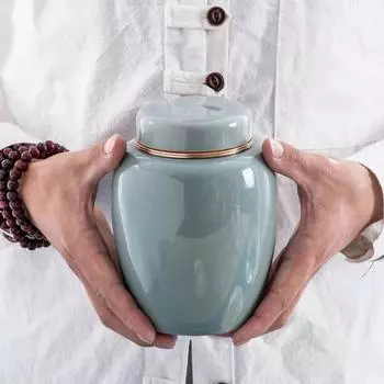 Мемориалы Похоронная коробка для щенков Керамическая урна для праха умершей собаки Памятные похоронные принадлежности для собак Мемориальные принадлежности для умерших собак Аксессуары