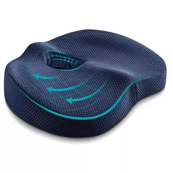 Memory Foam Seat Seat 3D 3D Pressure Resistance Hemorrhoid Chair Washable ACURACE Cushion, Cushion, Cushion, Breathable, Fit, Dispersion, Cushion,