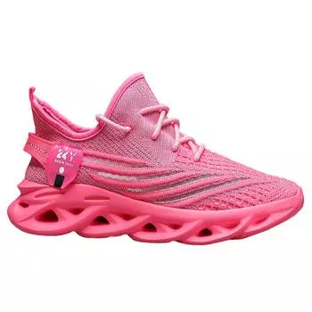 Men and women s new breathable walking fitness flat shoes leisure sports lightweight couple shoes spring and autumn non-slip 36