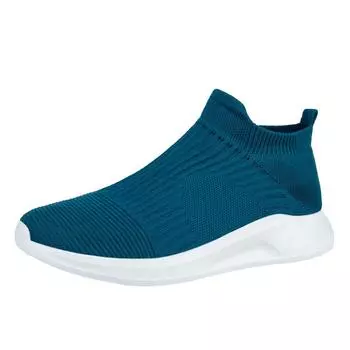 Men and women s new lazy shoes leisure sports walking light flat shoes lovers spring and autumn breathable mesh shoes 35