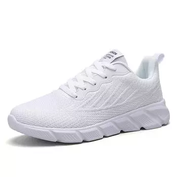 Men and women spring and autumn new large size comfortable fashion casual sports shoes walking light love lovers shoes 35