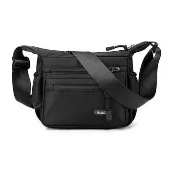 Мужская и женская городская простая сумка через плечо модная сумка для занятий спортом на открытом воздухе маленькая квадратная сумка серый