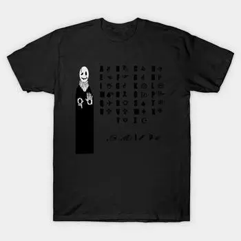 Мужчины Черная футболка с принтом Super Large TShirt No-Cut Передача Бумаги Печати Хлопок футболка S чёрный