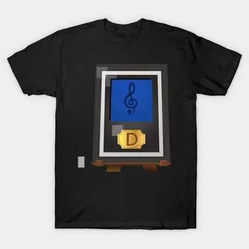 Men Black Print T-shirt Super Large TShirt glitch-trophies-trophy-music-d-blue No Cut Transfer Paper Print Cotton Tshirt 2XL чёрный