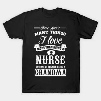 Men Black Print T-shirt Super Large TShirt nurse-grandma No-Cut Transfer Paper Print Cotton Tshirt S чёрный