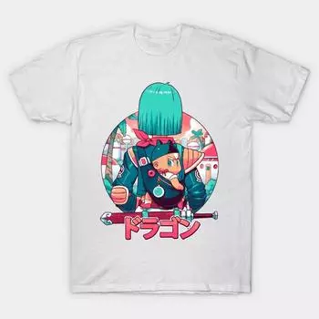 Men Black Print T-shirt Super Large TShirtSummer Dragon No-Cut Transfer Paper Print Cotton Tshirt 2XL белый