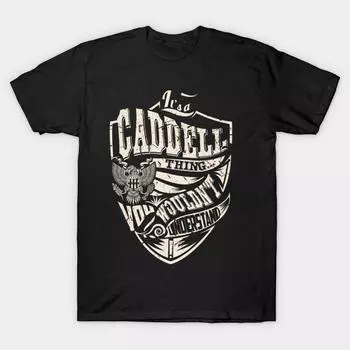 Men Black Print T-shirt Super Large TShirt its-a-caddell-thing No Cut Transfer Paper Print Cotton Tshirt L чёрный