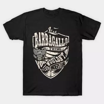 Men Black Print T-shirt Super Large TShirt its-a-barbagallo-thing No Cut Transfer Paper Print Cotton Tshirt S чёрный